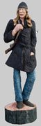 Click to see it big Ludger, Holzskulptur